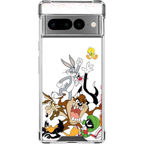 Looney Tunes All Together Google Pixel 7 Pro Clear Case
